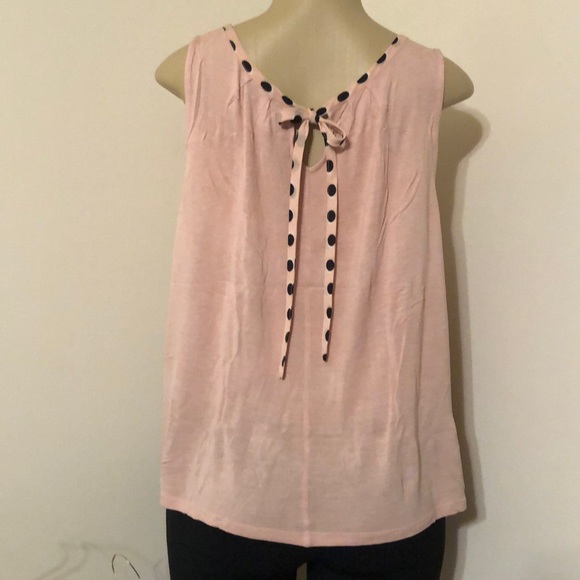 Pink polka dot tank top - Picture 2 of 10